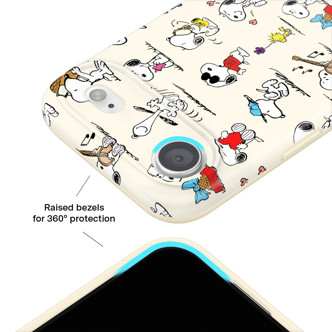 Snoopy Moods iPhone Case