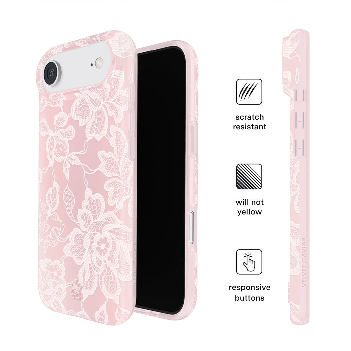 Undress Me Lace iPhone Case