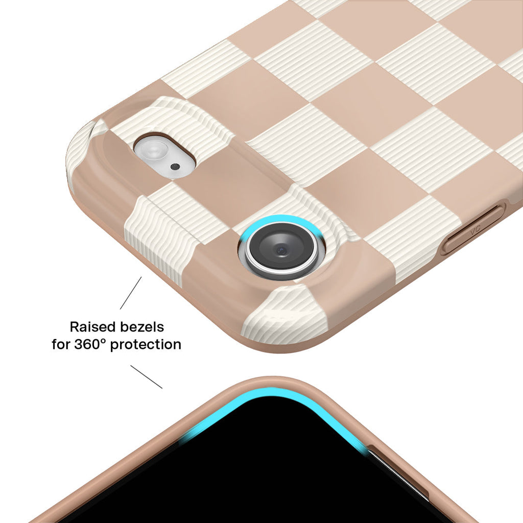 Nude Vibe Checker iPhone Case