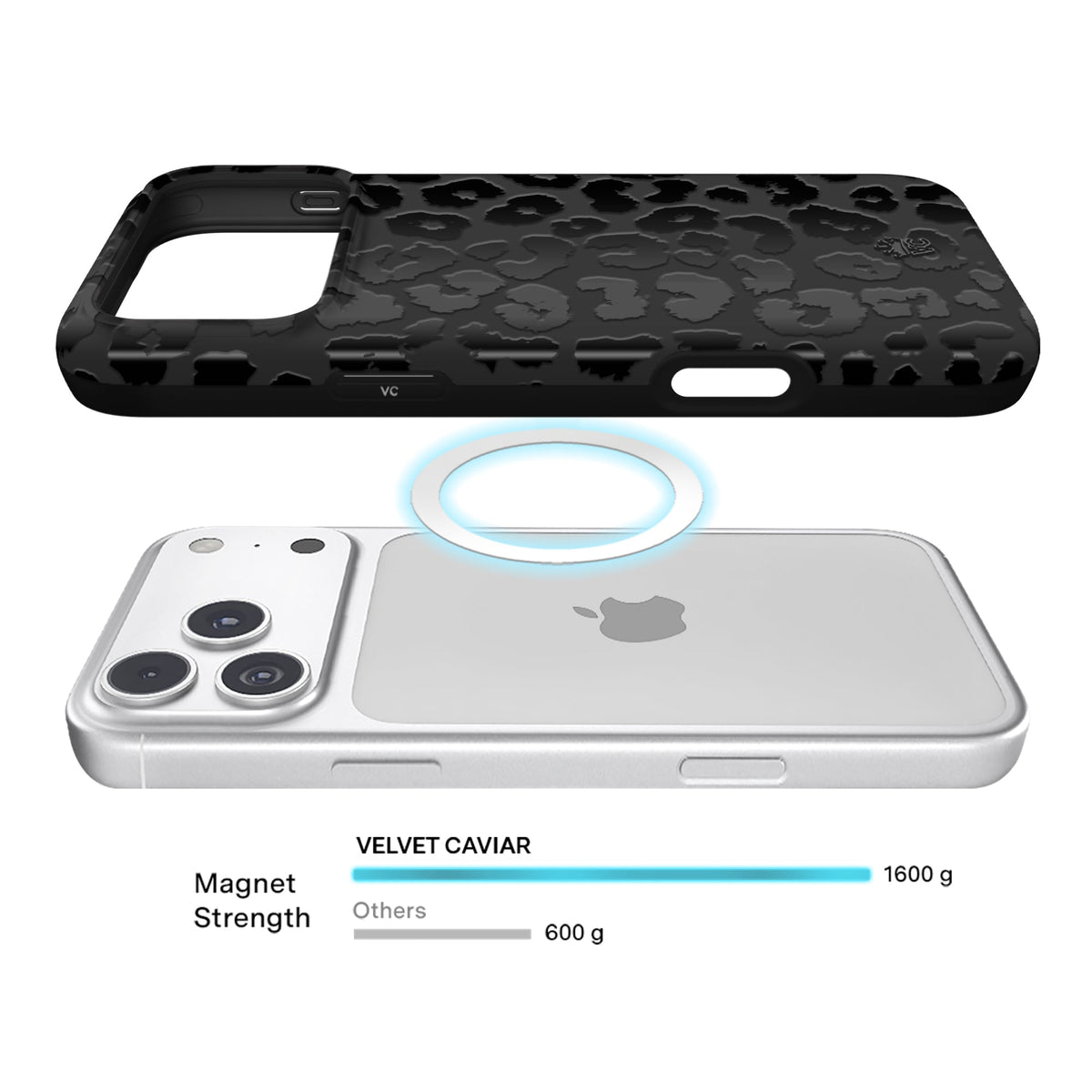 Black Leopard iPhone Case