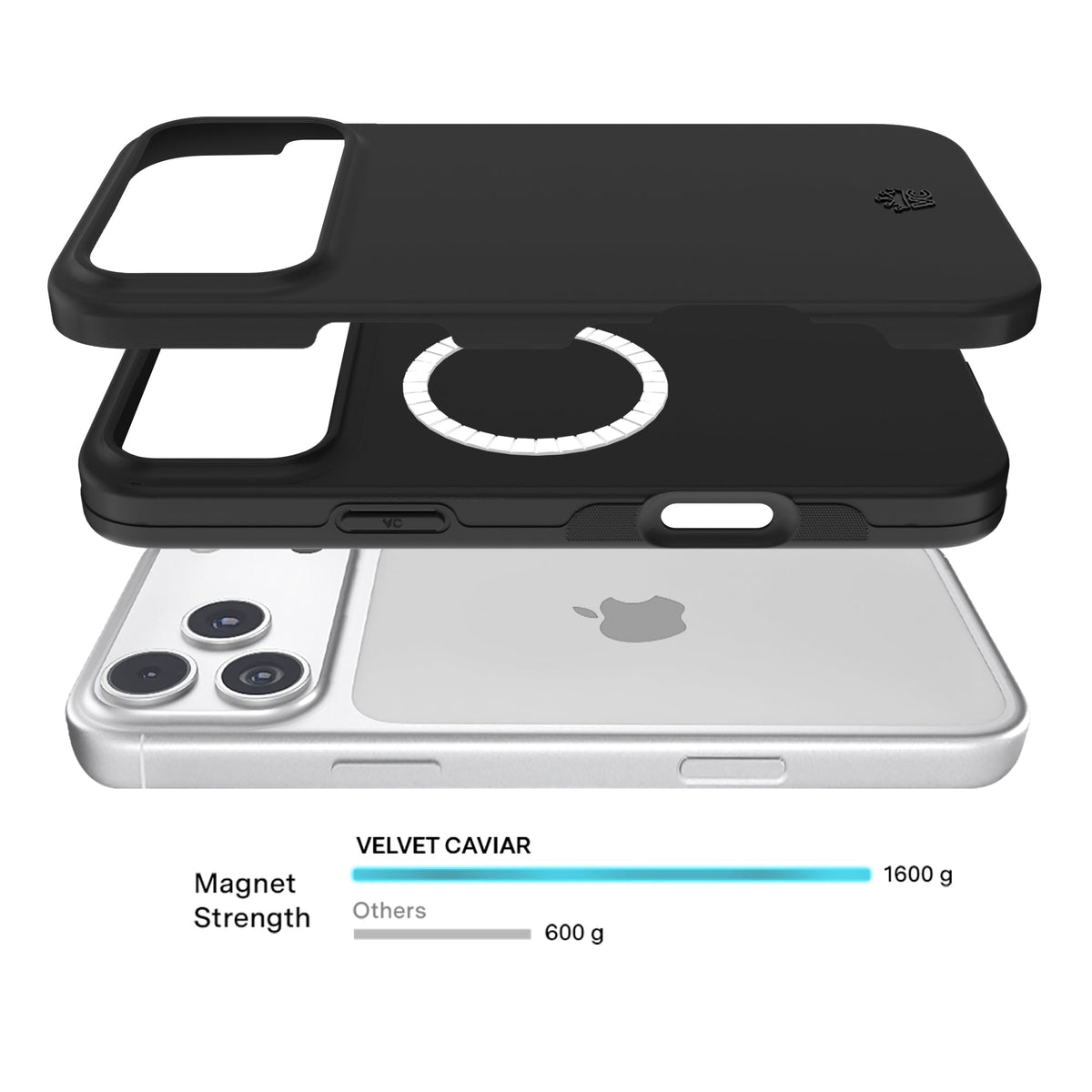 Just Black iPhone Case