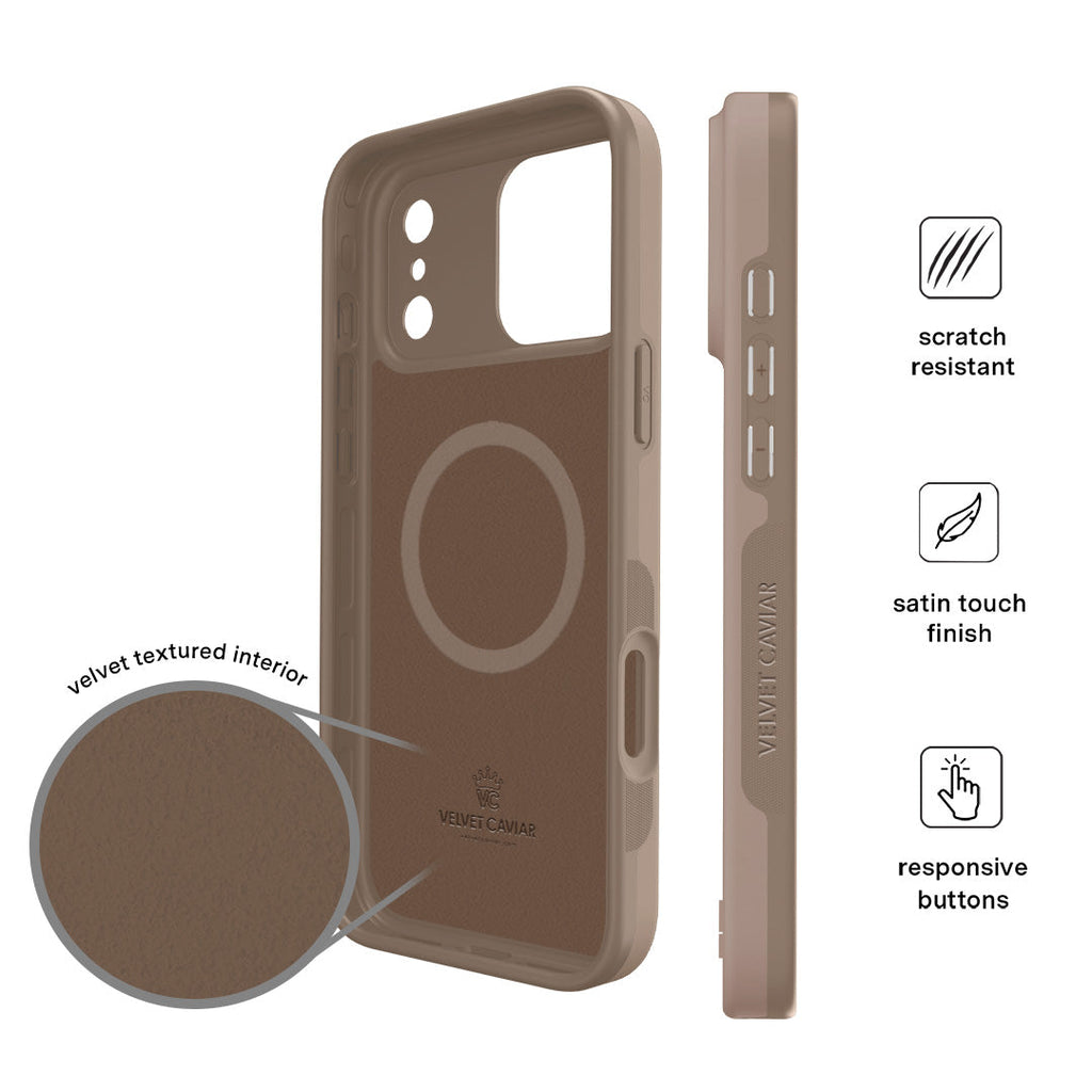 Cashmere Taupe iPhone Case