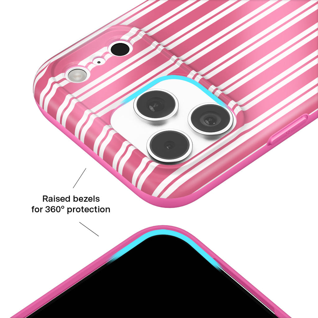 Candy Cane Stripes iPhone Case