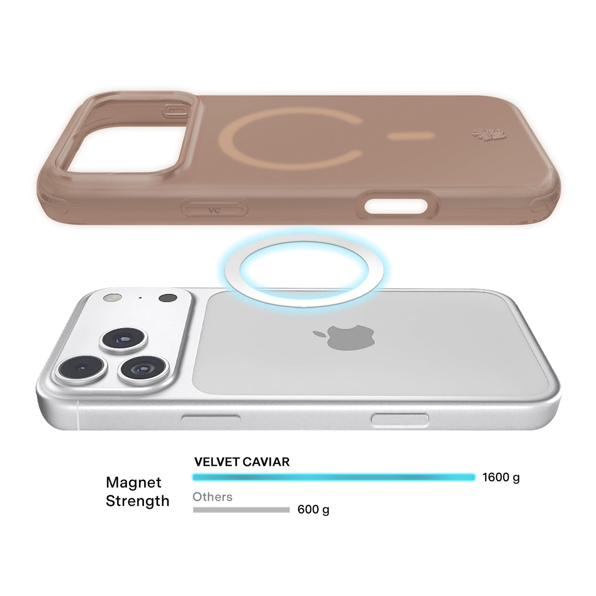 Cashmere Taupe Jelly iPhone Case