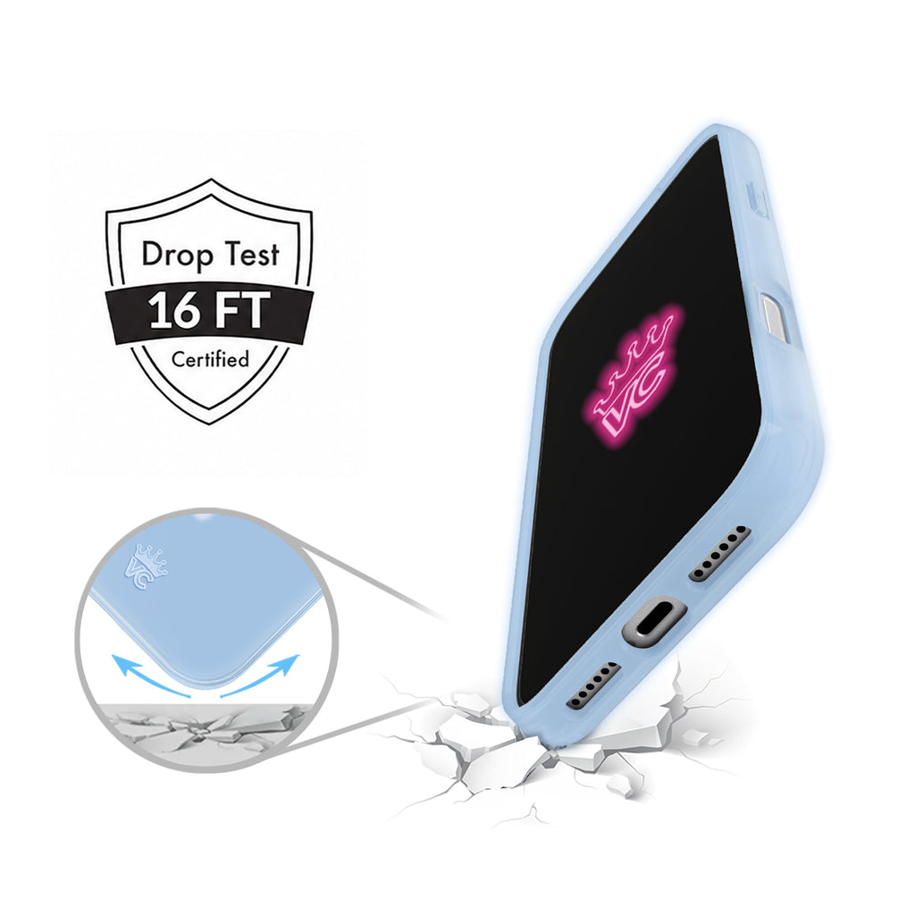 Glacier Blue Jelly iPhone Case