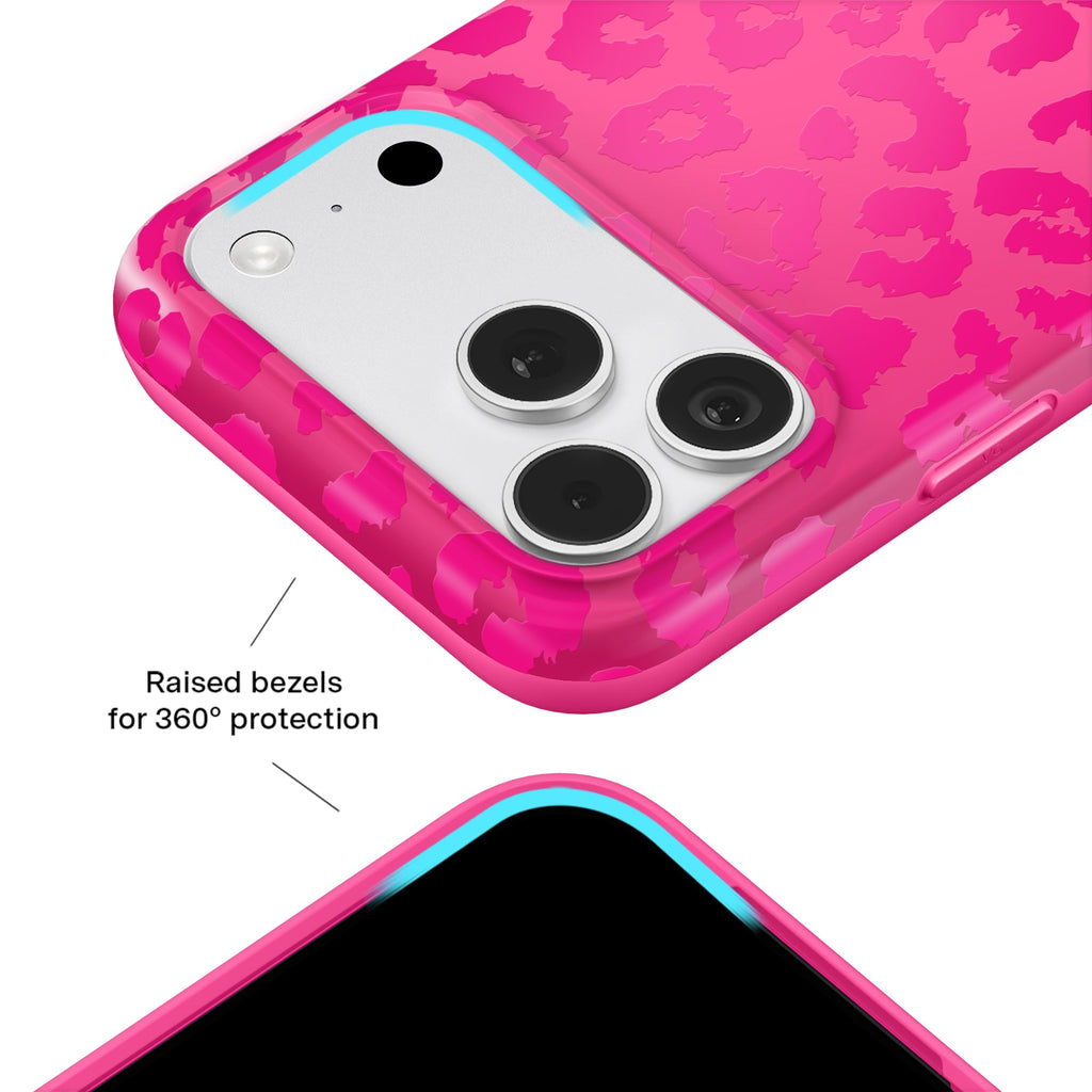 Even Hotter Pink Leopard iPhone Case
