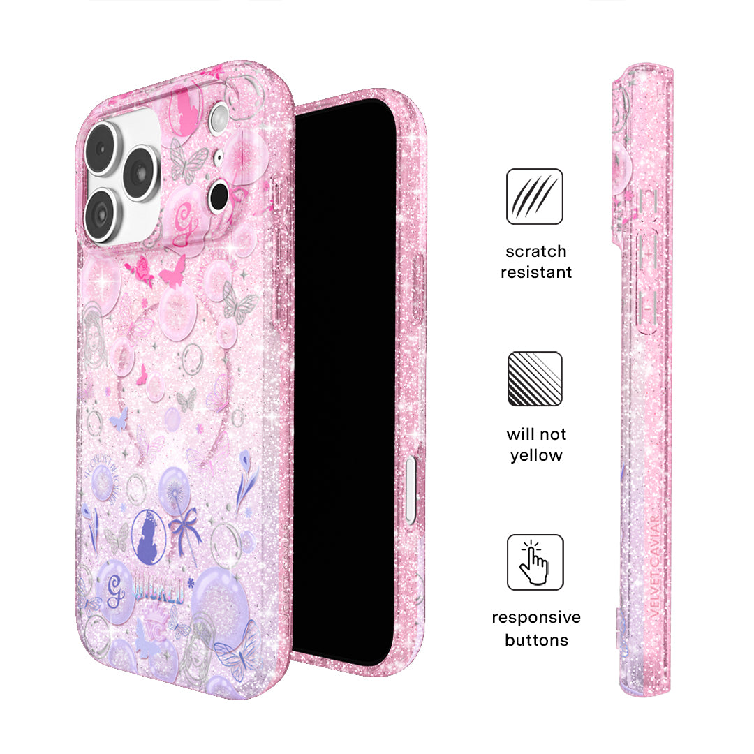Wicked Glinda’s Bubble Glitter iPhone Case