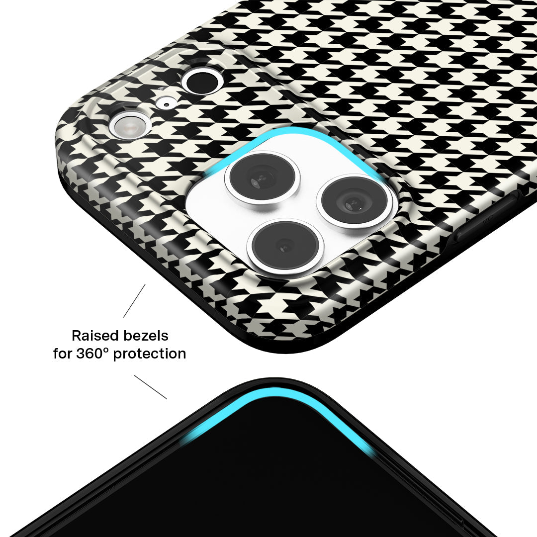 Houndstooth iPhone Case