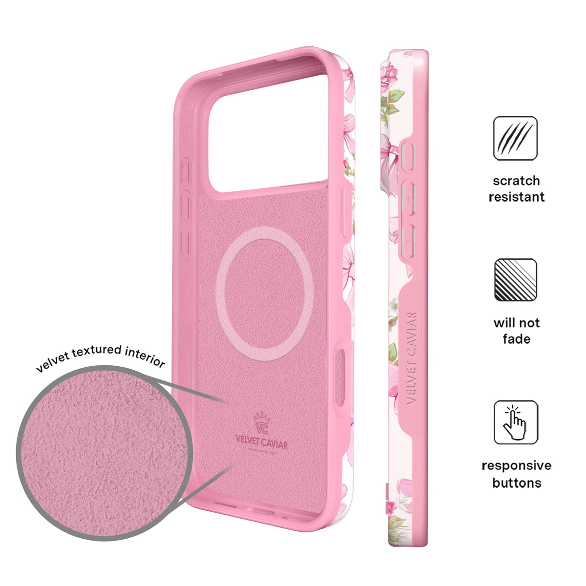 Posie Pink Bow iPhone Case