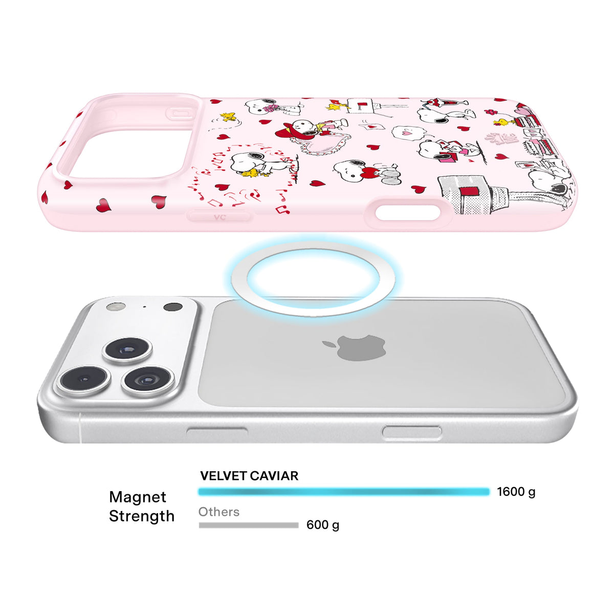 Snoopy Lovely Moods iPhone Case
