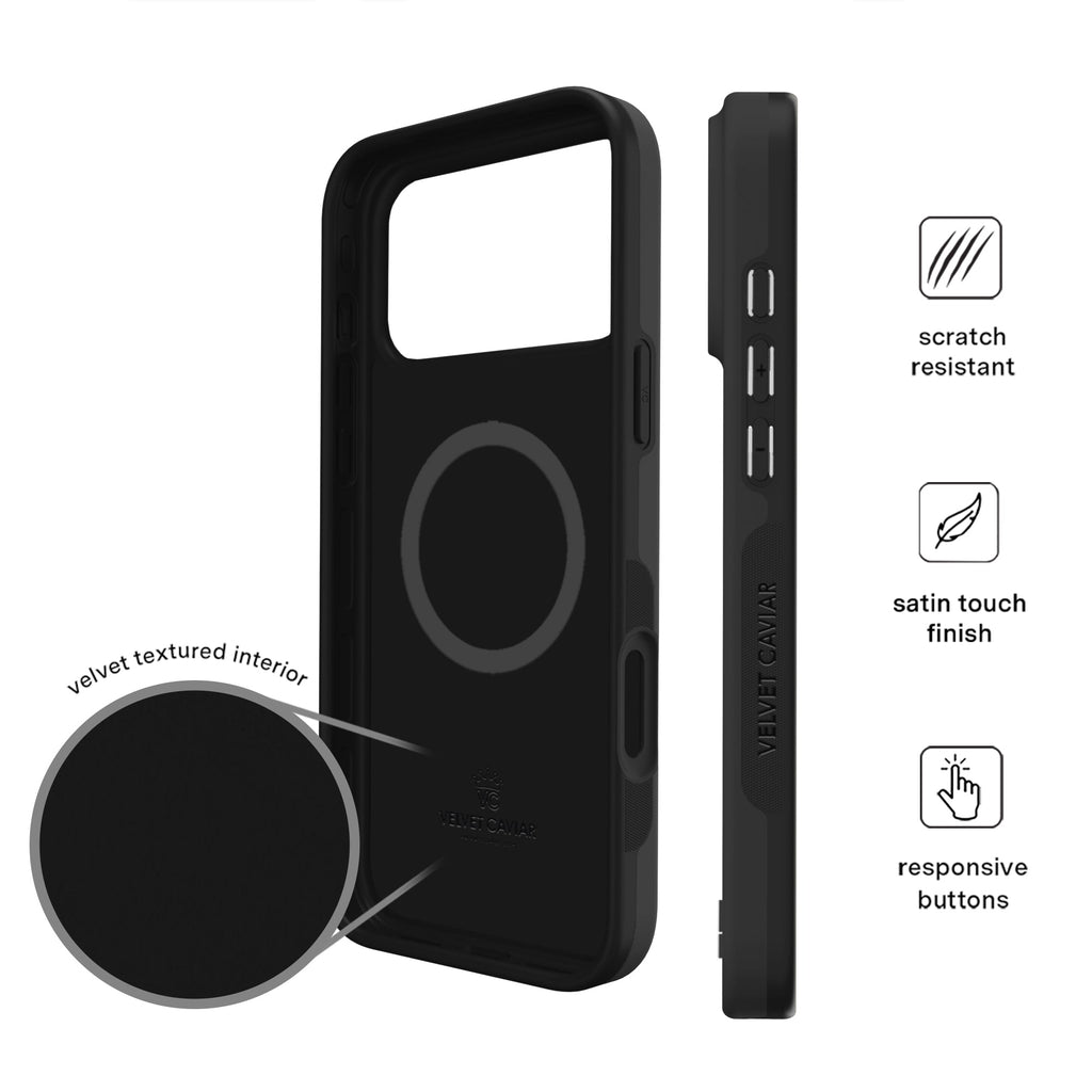 Just Black iPhone Case