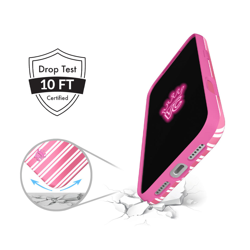 Candy Cane Stripes iPhone Case