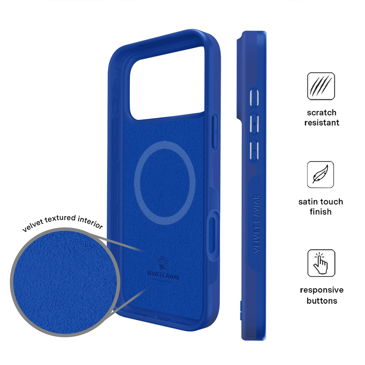 Cobalt Blue iPhone Case