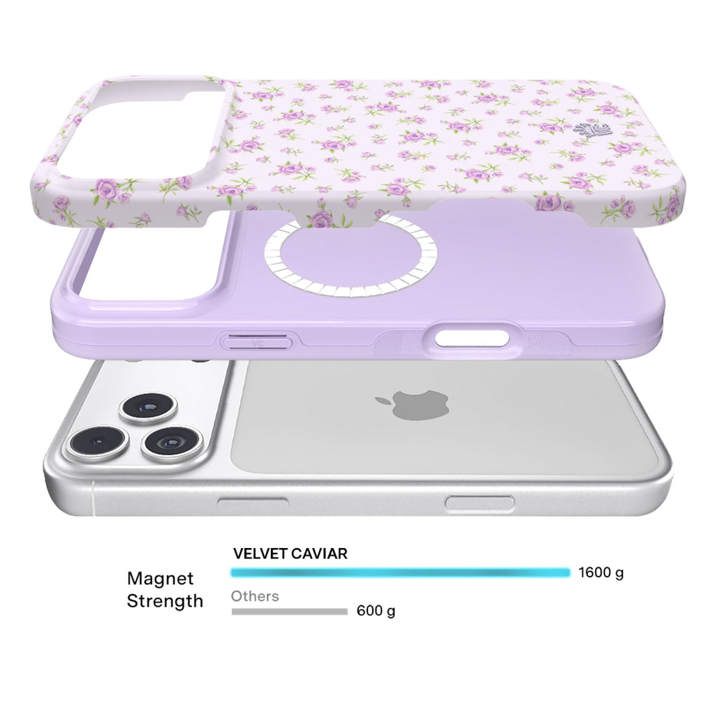 Dainty Lilac Floral iPhone Case