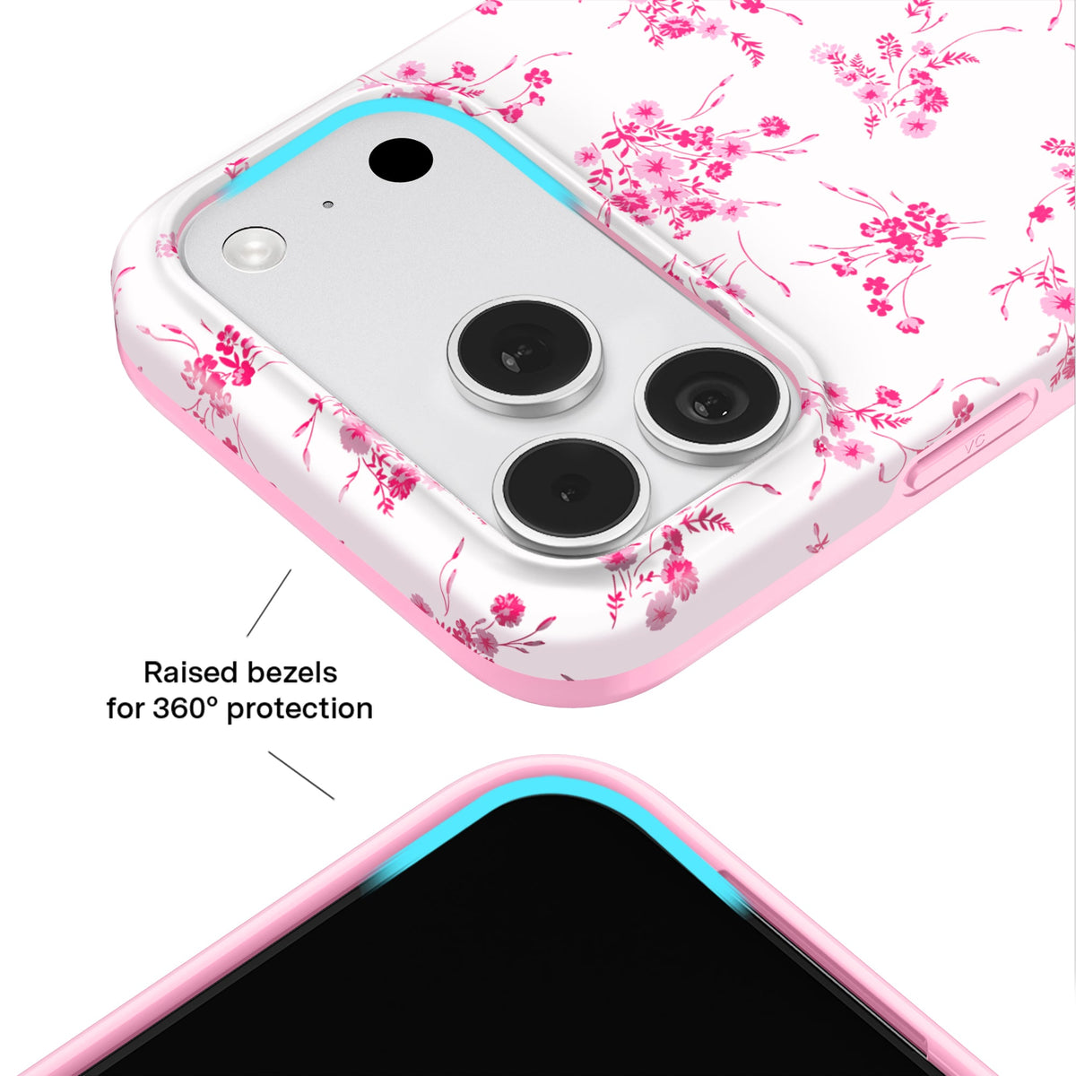 French Rose Floral iPhone Case