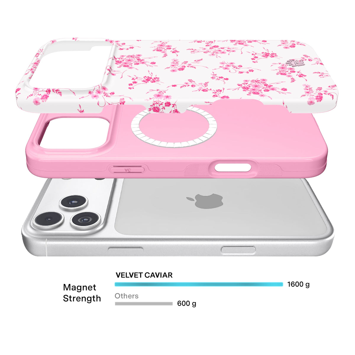 French Rose Floral iPhone Case