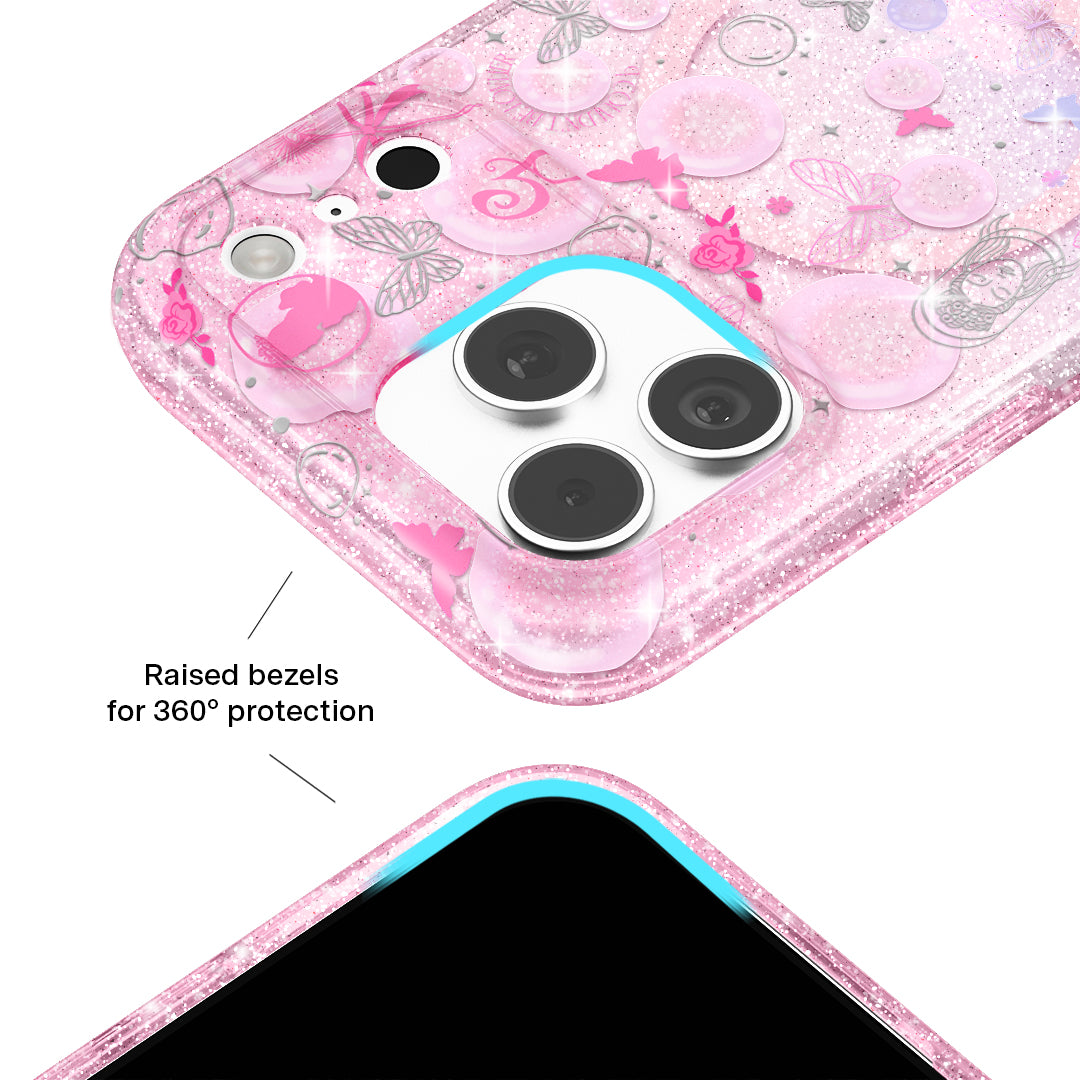 Wicked Glinda’s Bubble Glitter iPhone Case