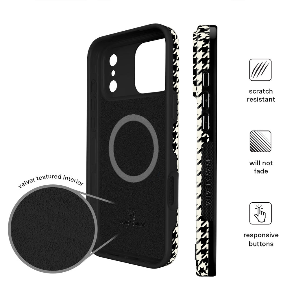 Houndstooth iPhone Case