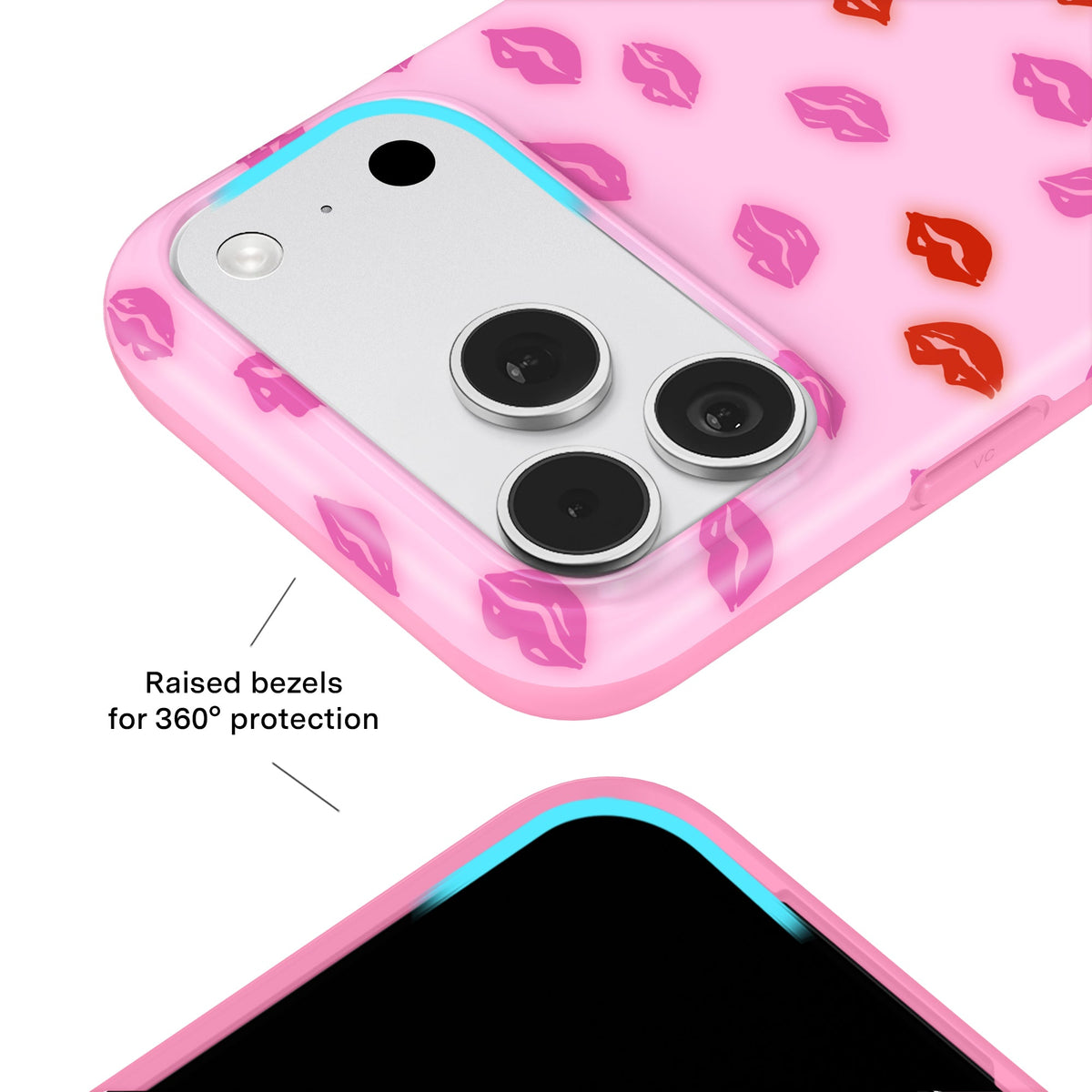 Kiss Kiss iPhone Case