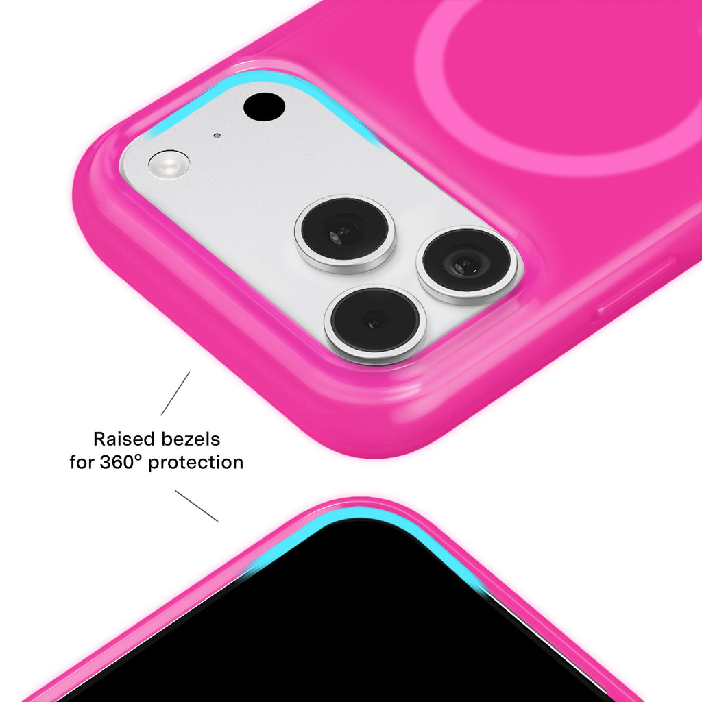 Pink Sapphire Jelly iPhone Case
