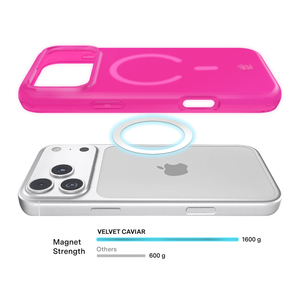 Pink Sapphire Jelly iPhone Case