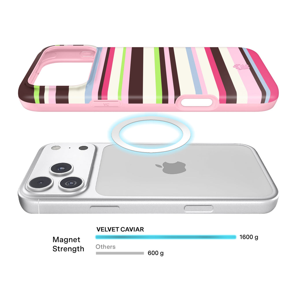 Sweet Treat Stripes iPhone Case