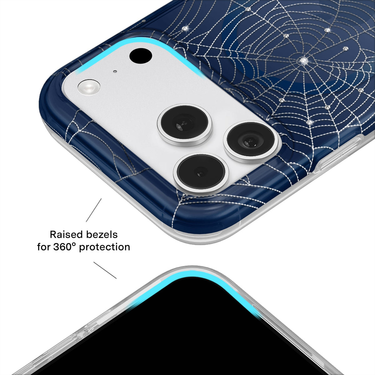 Widow’s Web Crystal iPhone Case