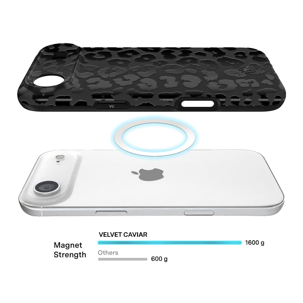 Black Leopard iPhone Case