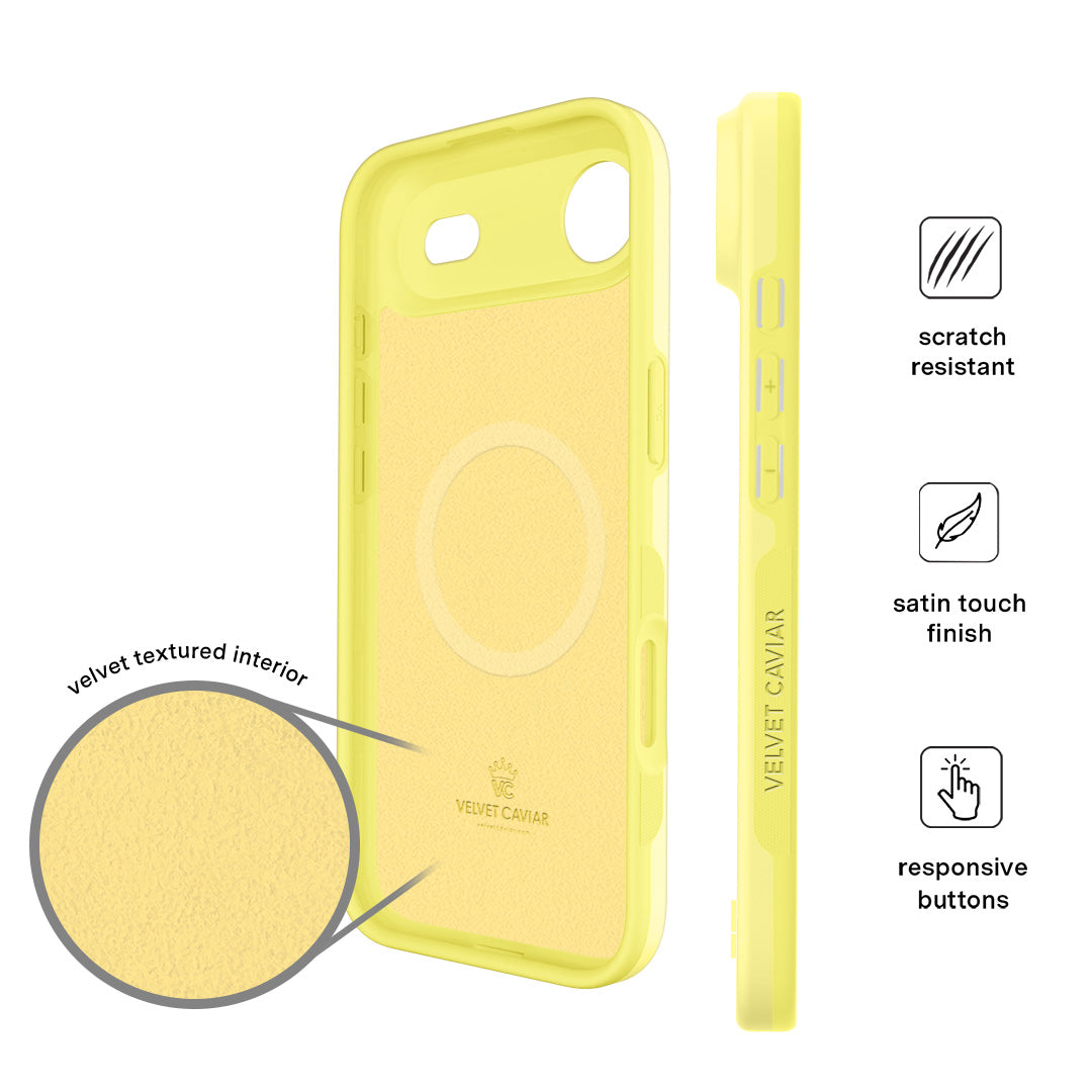 Butter Yellow iPhone Case