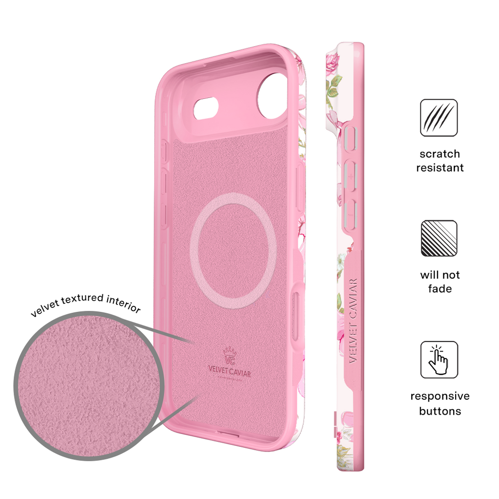 Posie Pink Bow iPhone Case