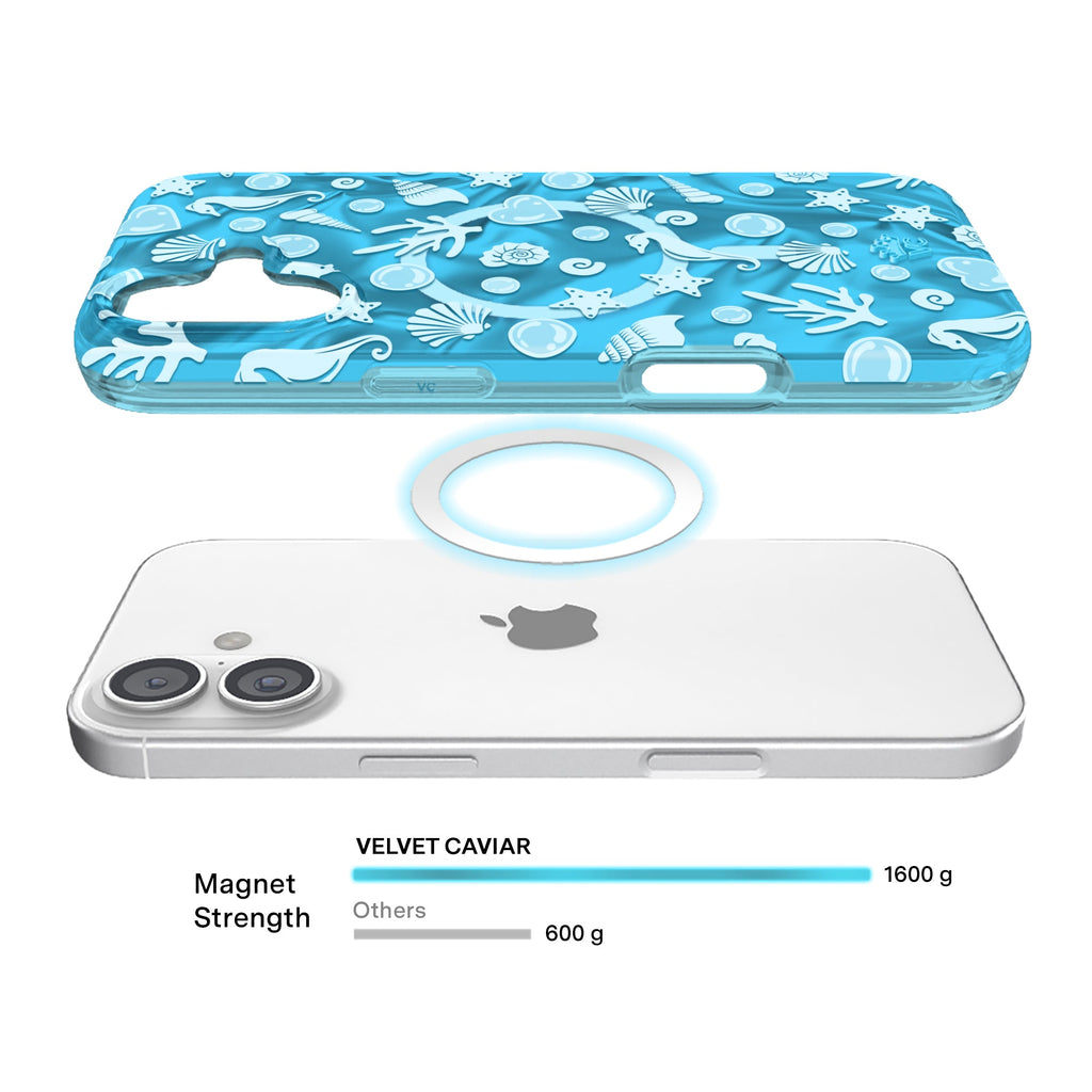 Aquamarine Holo iPhone Case