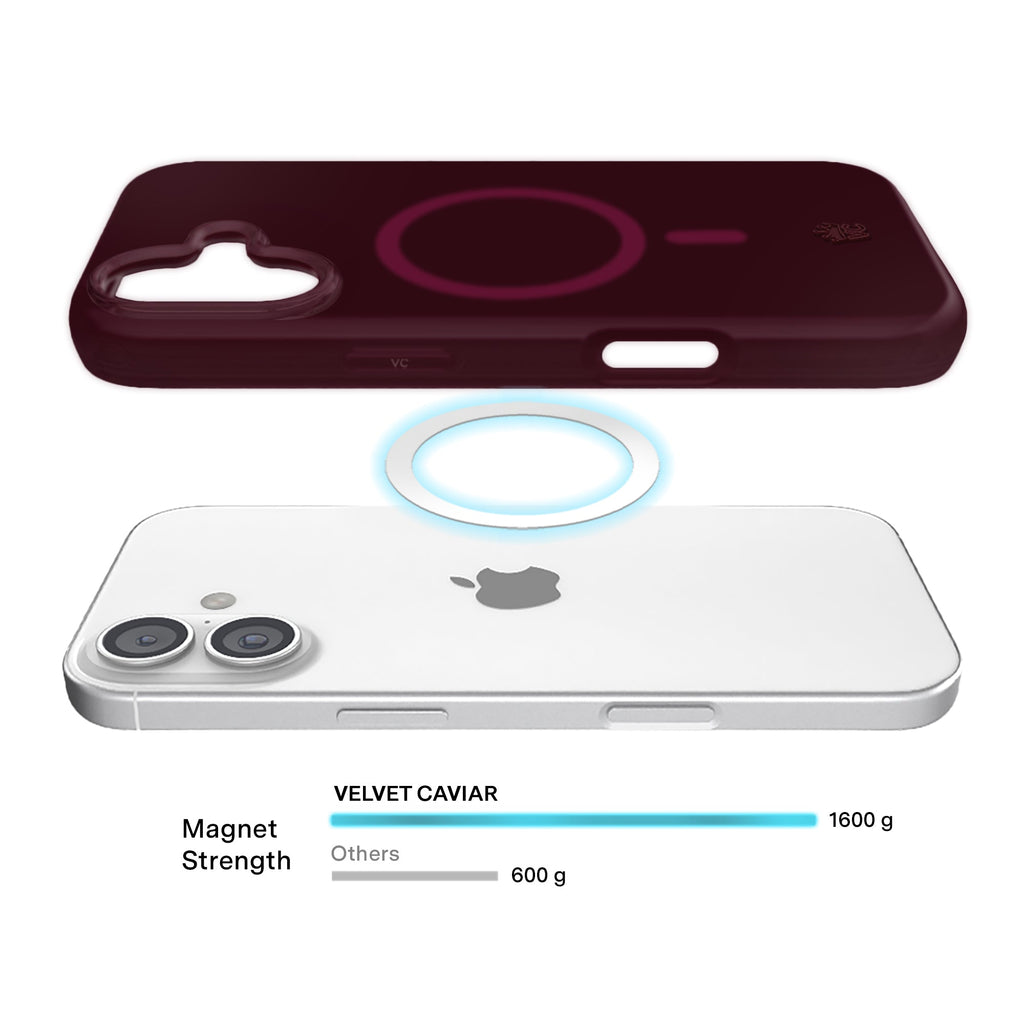 Burgundy 1990 Jelly iPhone Case