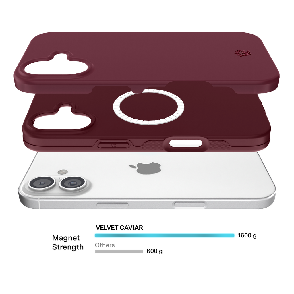 Burgundy 1990 iPhone Case