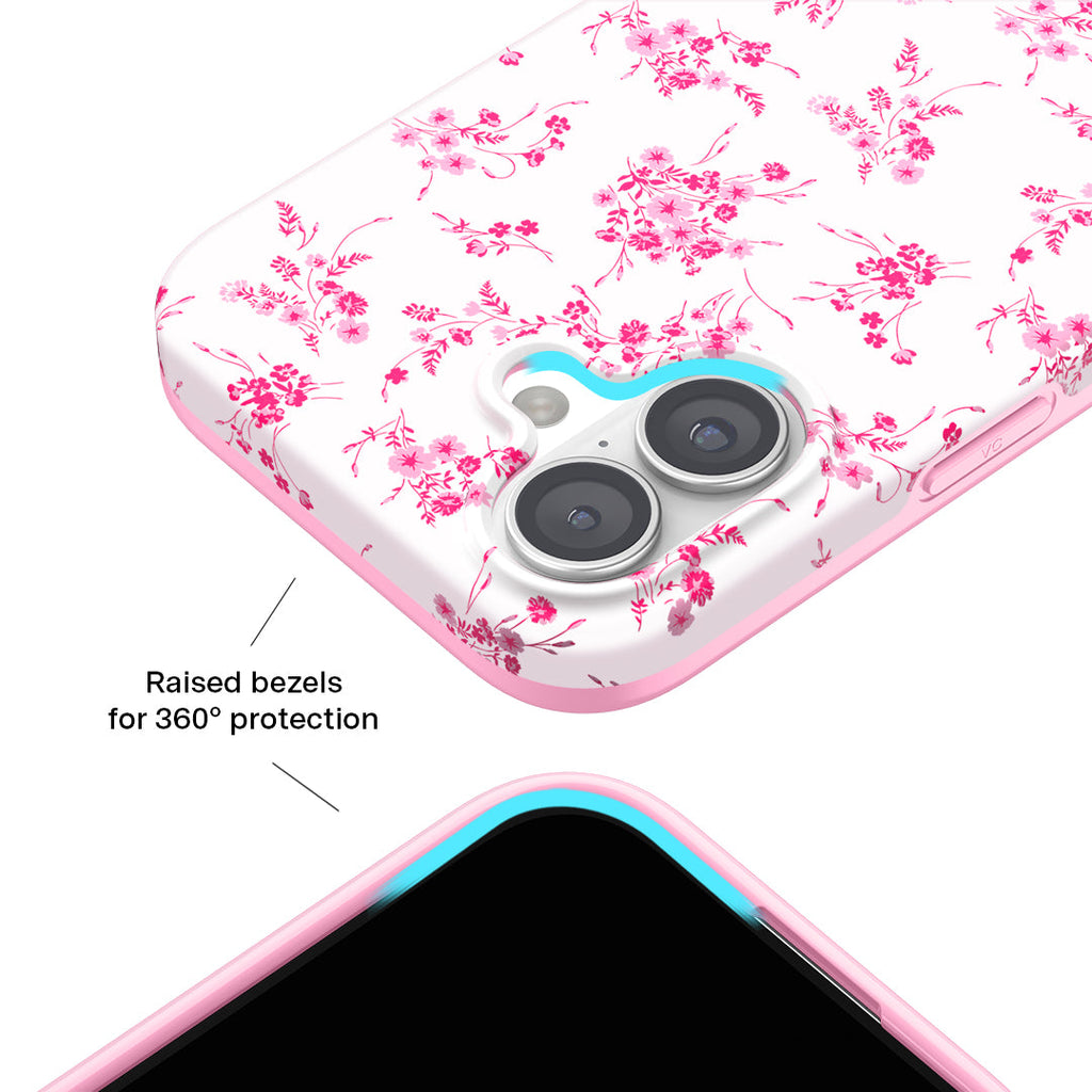 French Rose Floral iPhone Case