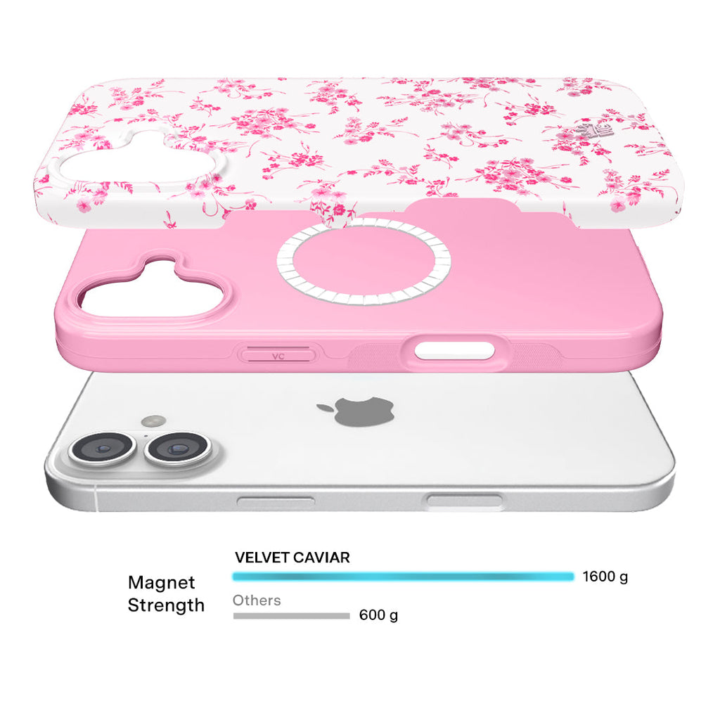 French Rose Floral iPhone Case