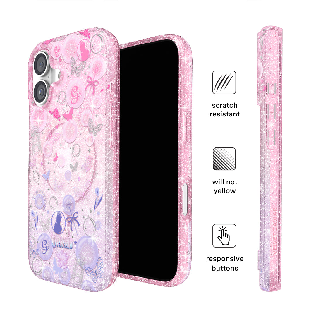 Wicked Glinda’s Bubble Glitter iPhone Case