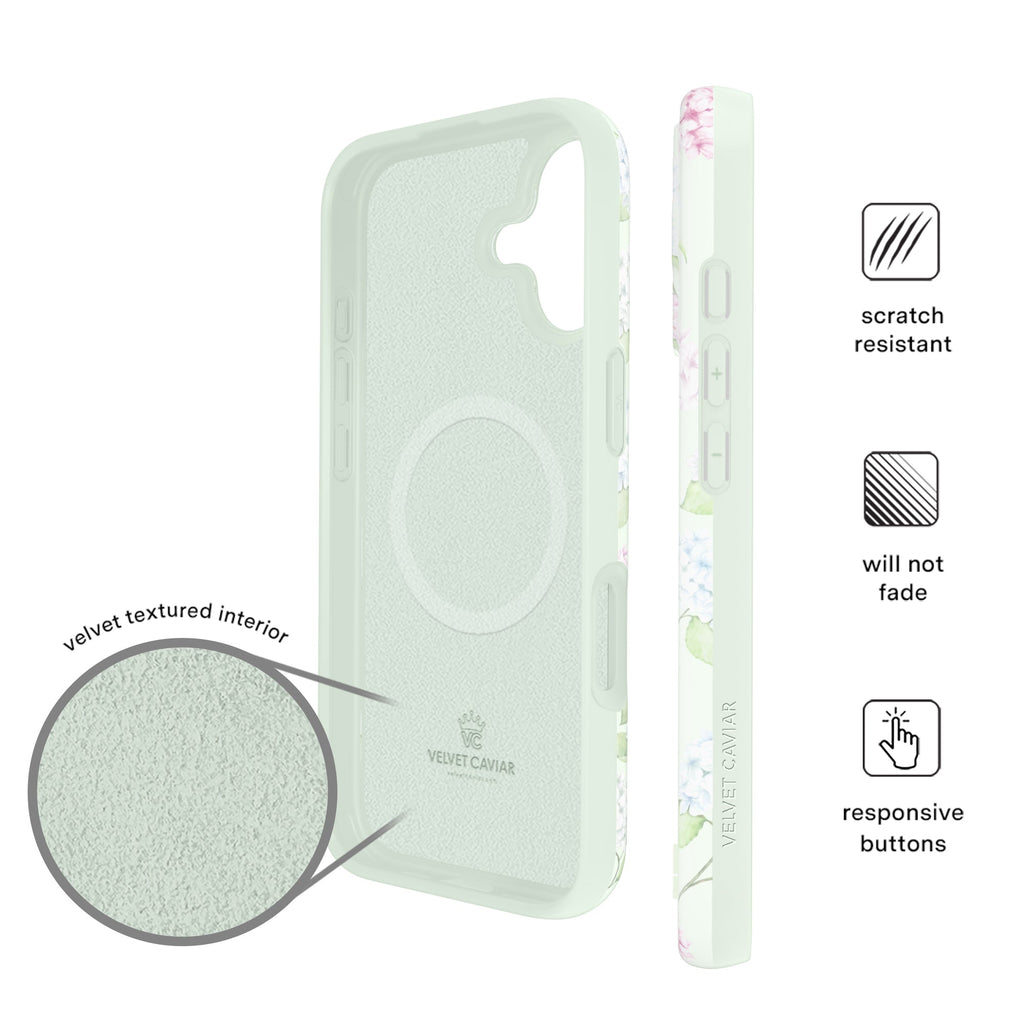 Hydrangea Floral iPhone Case