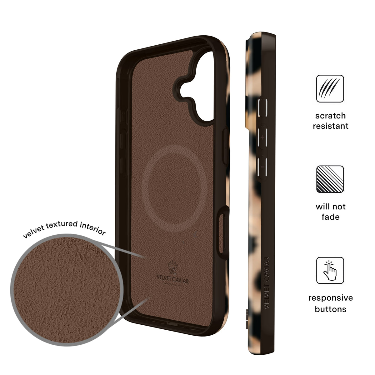 It Girl Blonde Leopard iPhone Case