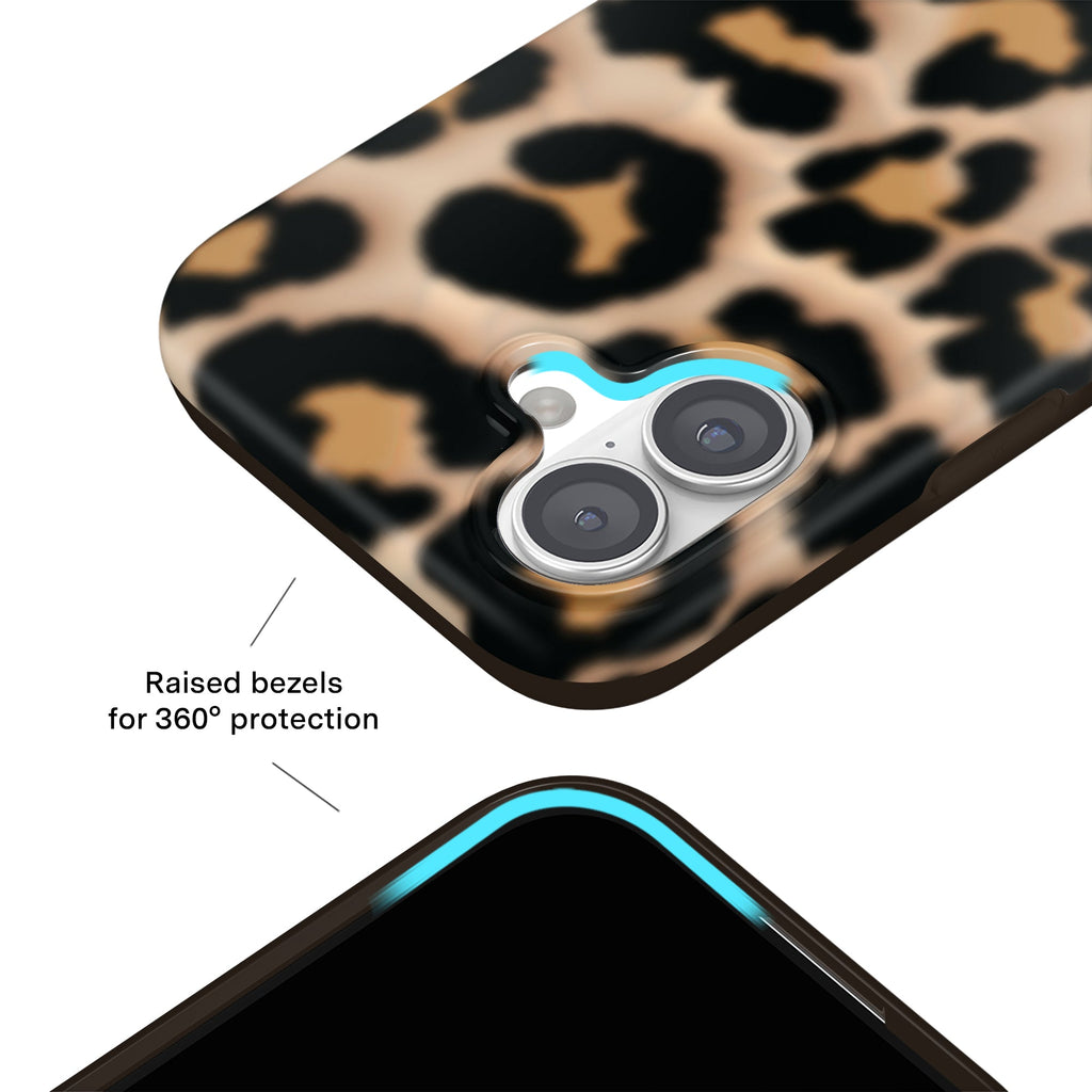 It Girl Blonde Leopard iPhone Case