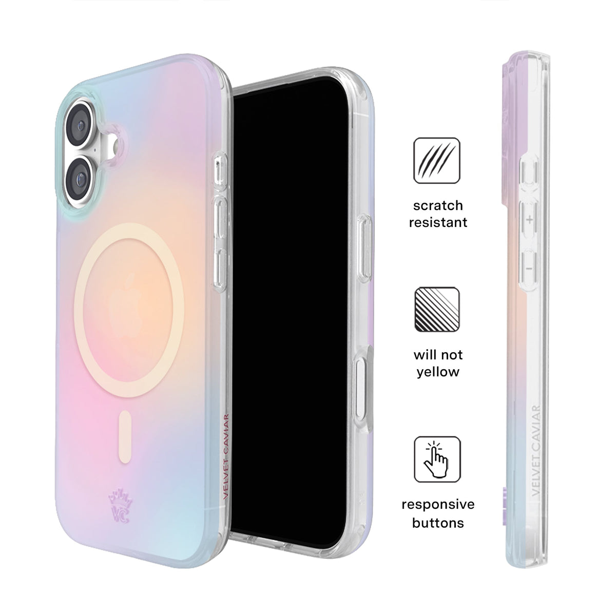 Jelly Glow Aura iPhone Case