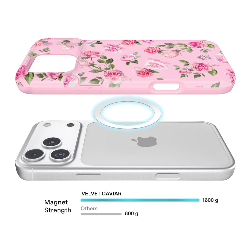 Baby Pink Roses iPhone Case