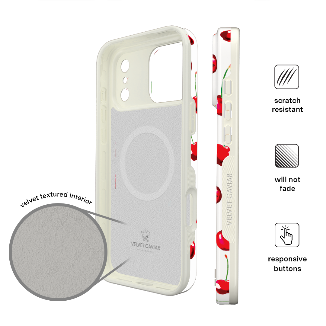 Mon Cheri Cherry iPhone Case