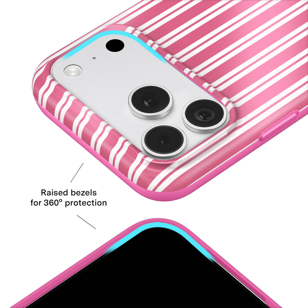 Candy Cane Stripes iPhone Case