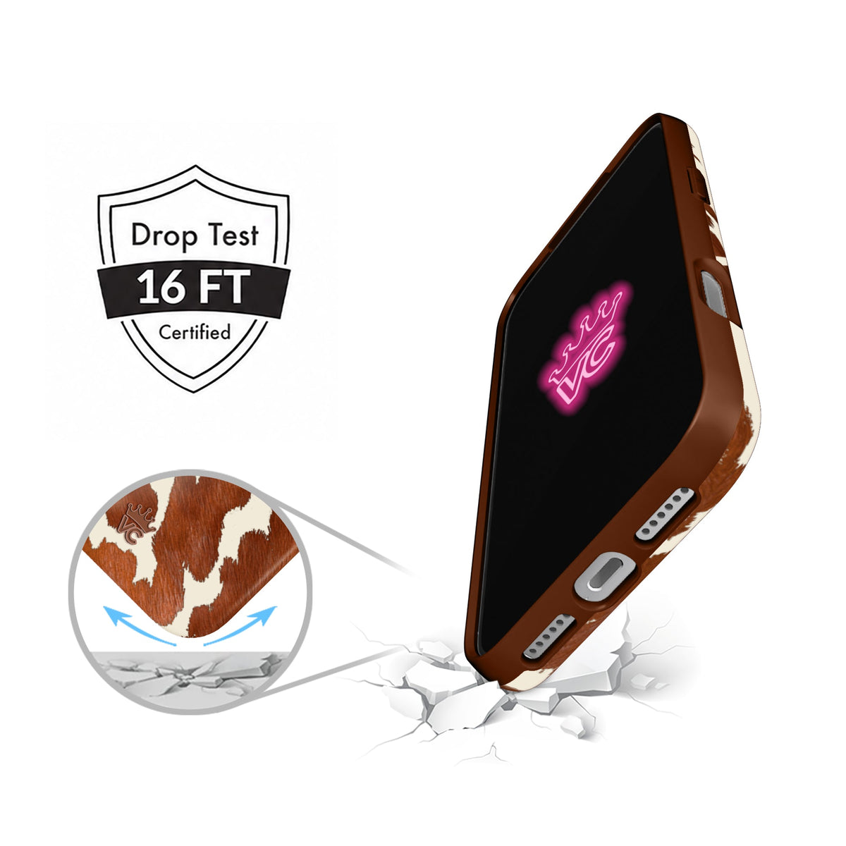 Cocoa Cow iPhone Case
