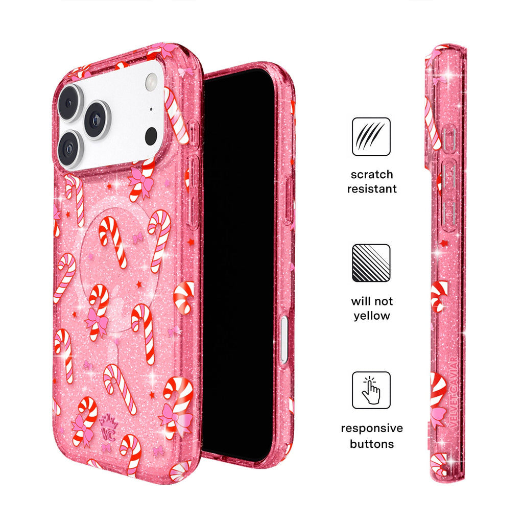 Pink Peppermint Princess iPhone Case