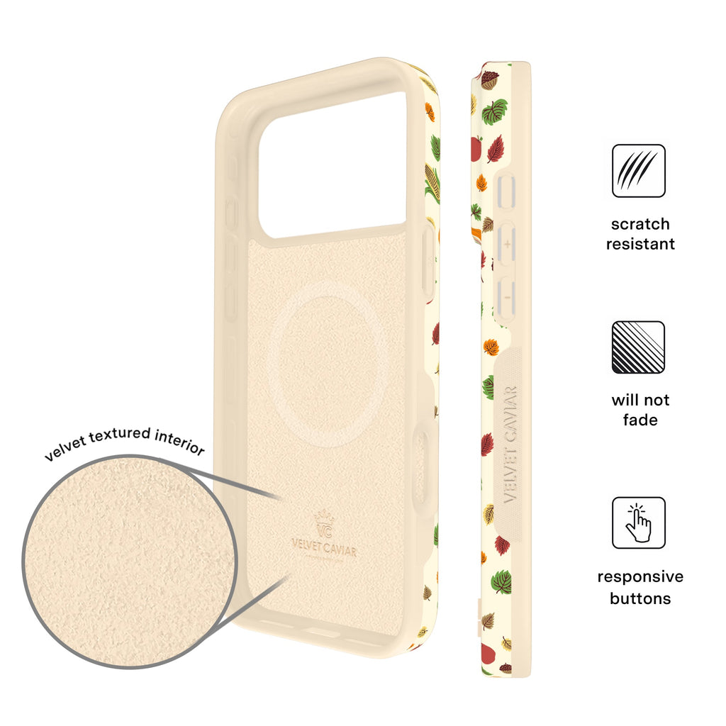 Snoopy Autumn Leaves iPhone Case