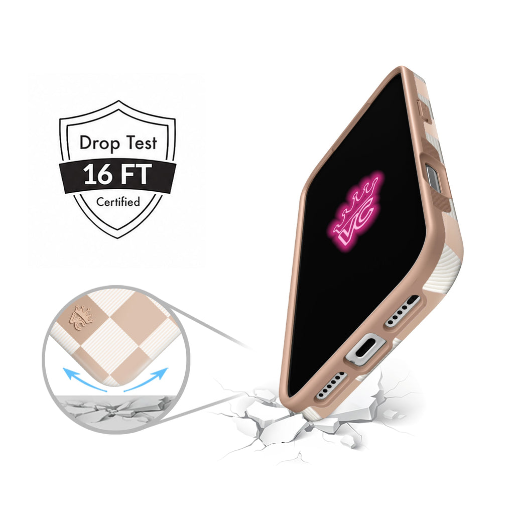 Nude Vibe Checker iPhone Case