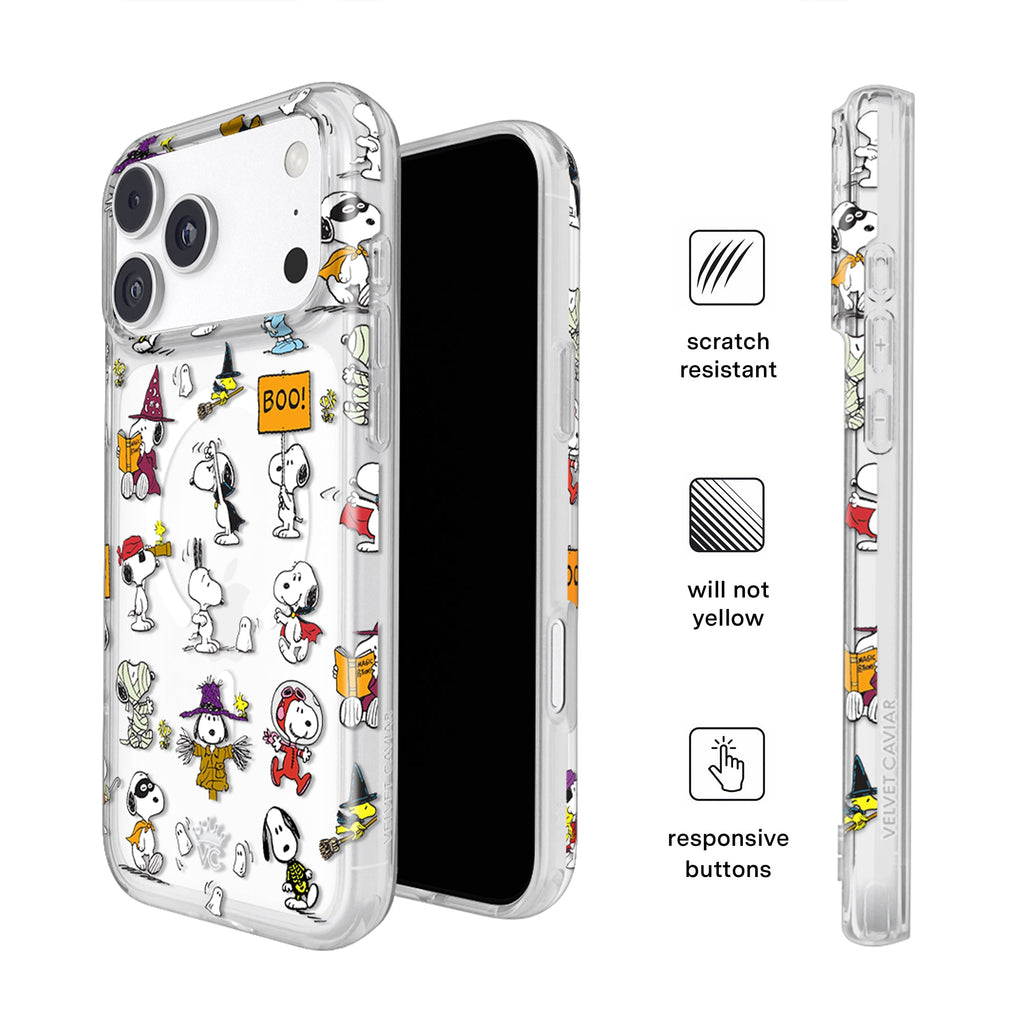 Snoopy Spooky Moods iPhone Case