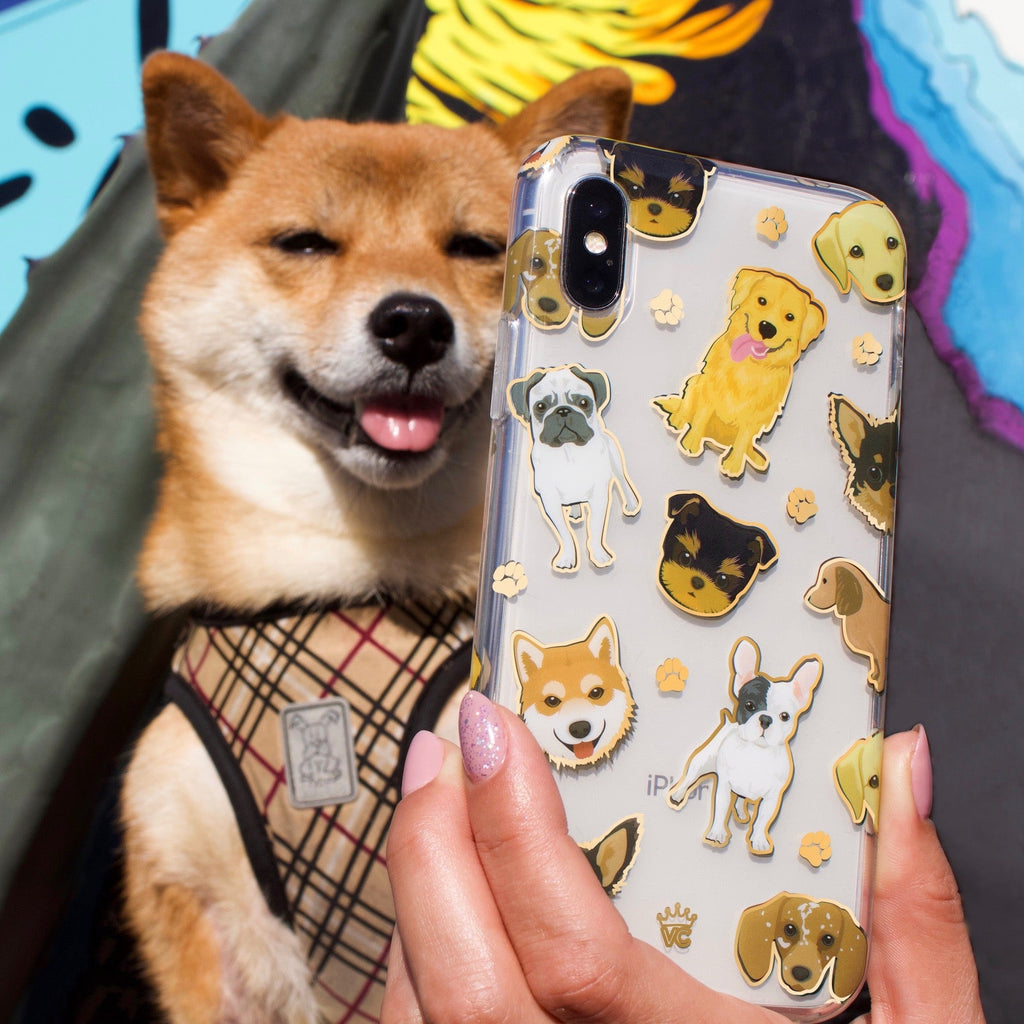 Dog Clear Samsung Galaxy Case