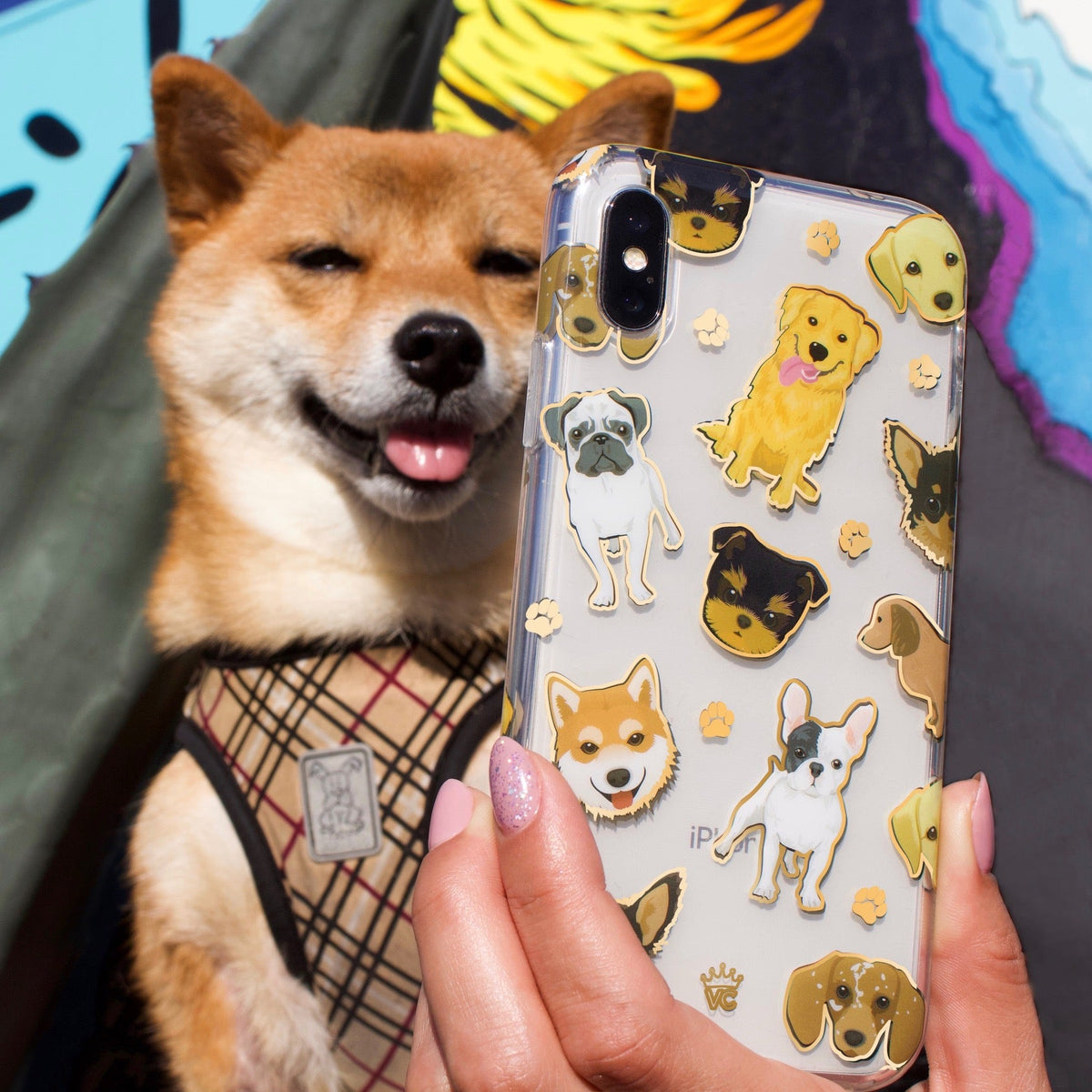Dog Clear Samsung Galaxy Case